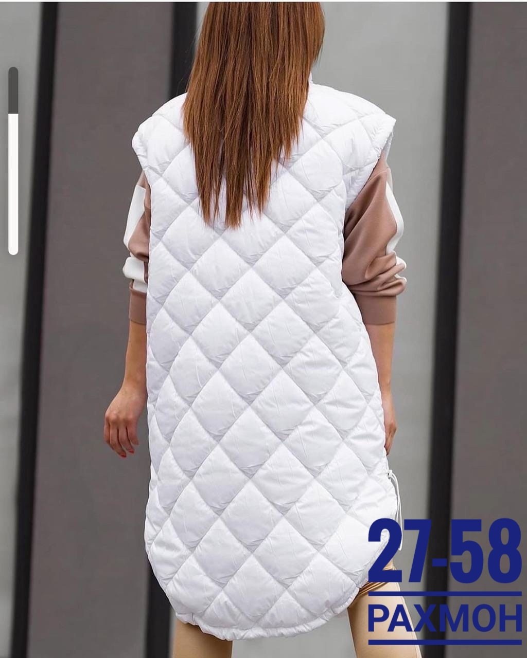 жилет удлиненный женский стеганый больших размеров,жилетка на синтепоне,длинная жилетка стеганная женская размер 56-58,жилет на синтепоне,жилетка женская