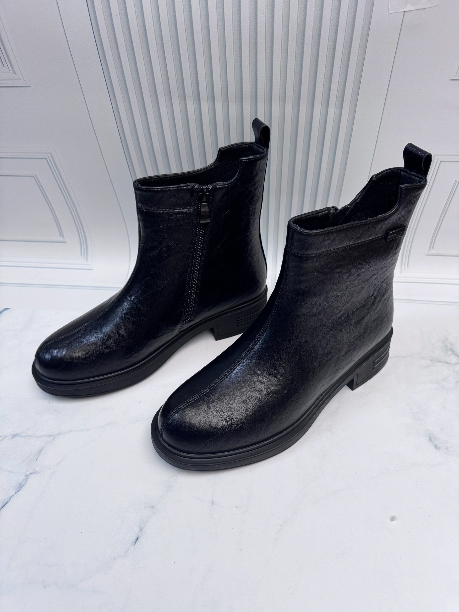 , женская,женские полусапожки,ботинки челси, кожаная