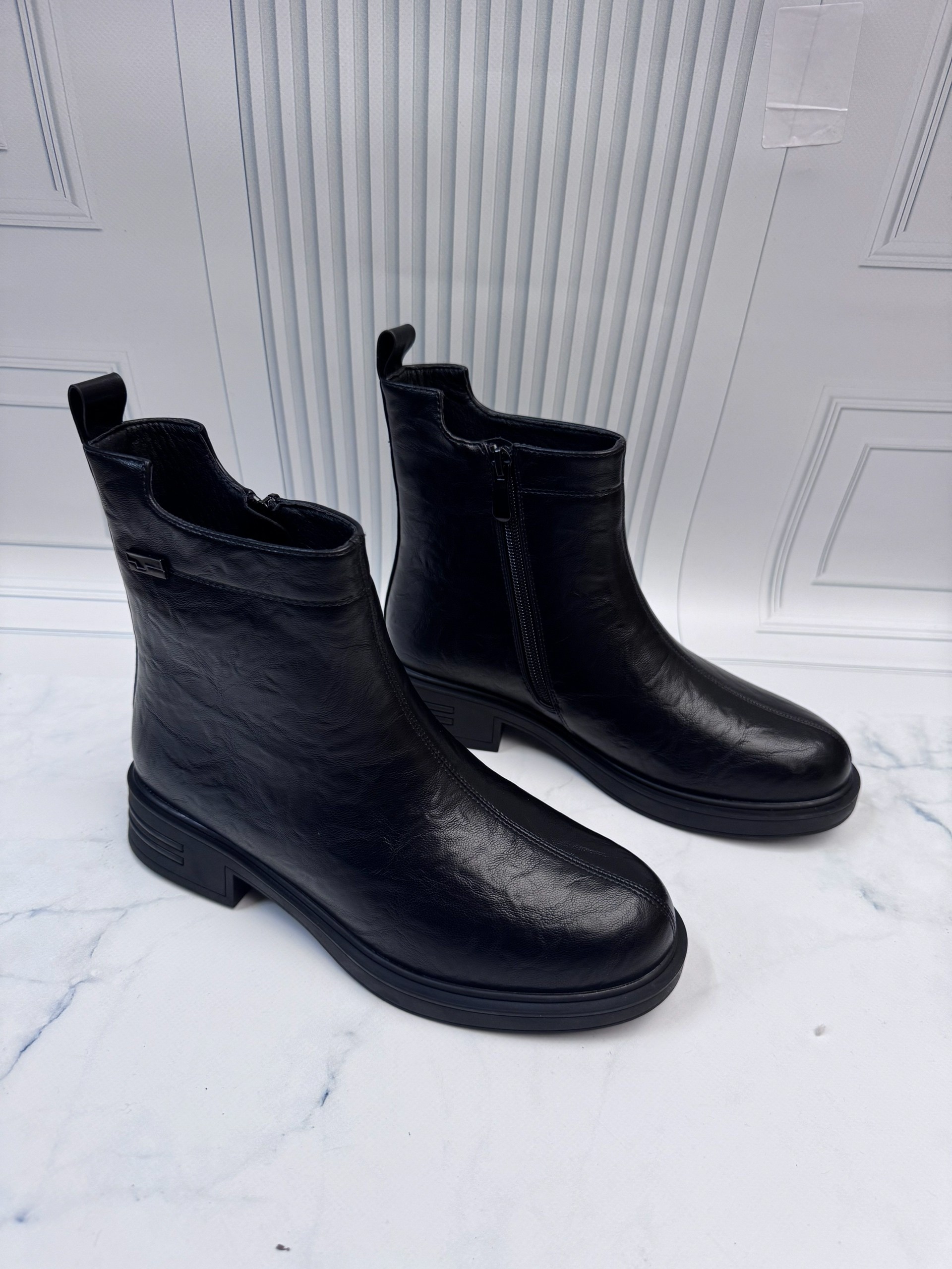 , женская,женские полусапожки,ботинки челси, кожаная