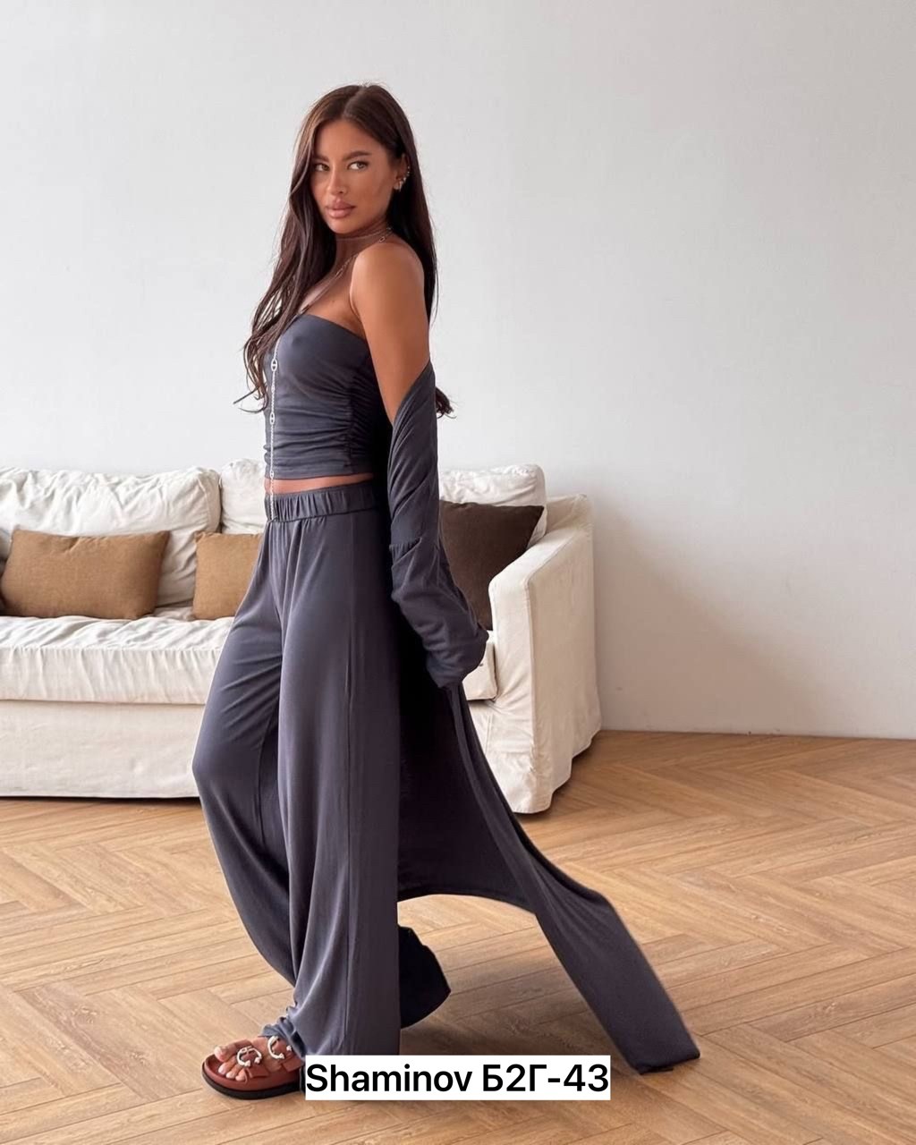 костюм с брюками и топом,летние костюмы,желтый брючный костюм,костюм с завязками,летние женские костюмы