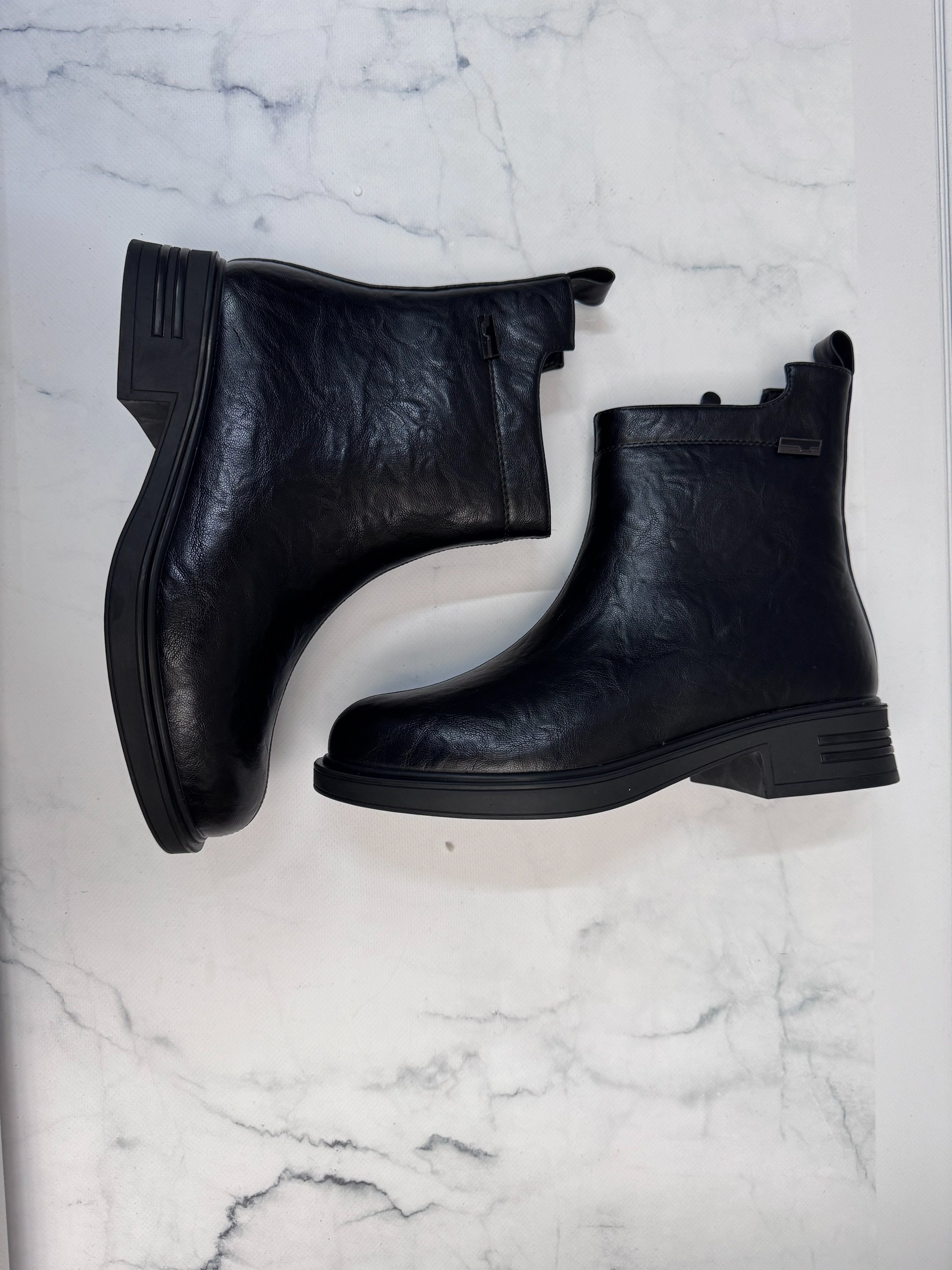 , женская,женские полусапожки,ботинки челси, кожаная