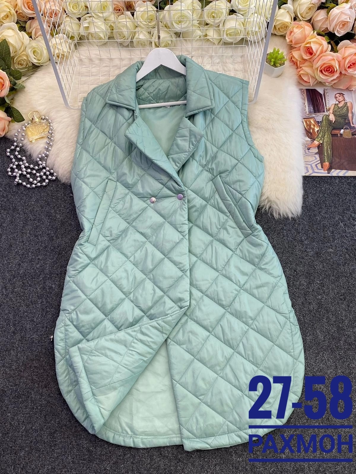 жилет удлиненный женский стеганый больших размеров,жилетка на синтепоне,длинная жилетка стеганная женская размер 56-58,жилет на синтепоне,жилетка женская