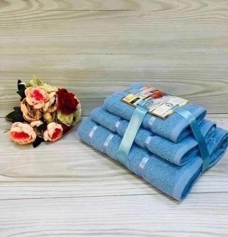 набор махровых полотенец 3 шт,набор махровых полотенец,набор полотенец,полотенце хлопок,комплект махровых полотенец