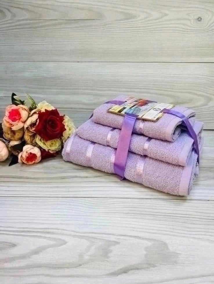 набор махровых полотенец 3 шт,набор махровых полотенец,набор полотенец,полотенце хлопок,комплект махровых полотенец