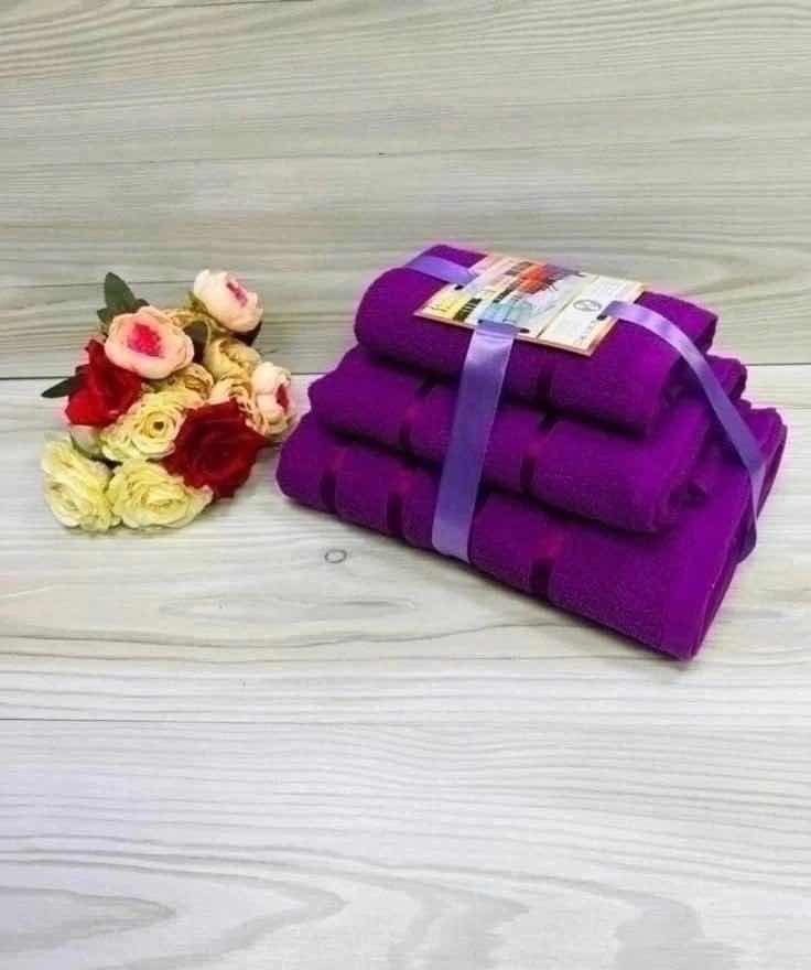 набор махровых полотенец 3 шт,набор махровых полотенец,набор полотенец,полотенце хлопок,комплект махровых полотенец