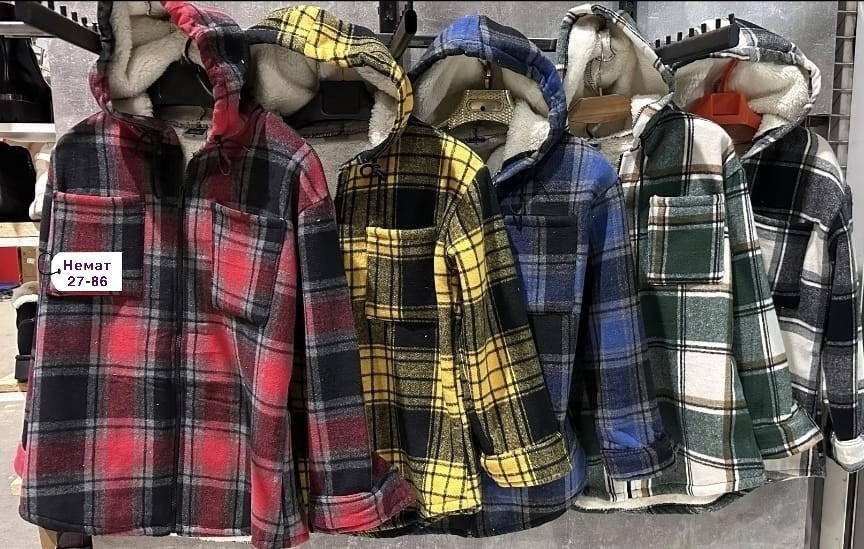 рубашка теплая,рубашка теплая в клетку оверсайз,рубашка с капюшоном,рубашка в клетку с капюшоном,рубашки на меху