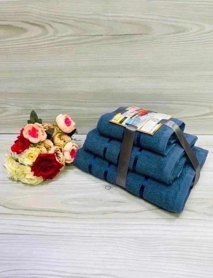 набор махровых полотенец 3 шт,набор махровых полотенец,набор полотенец,полотенце хлопок,комплект махровых полотенец