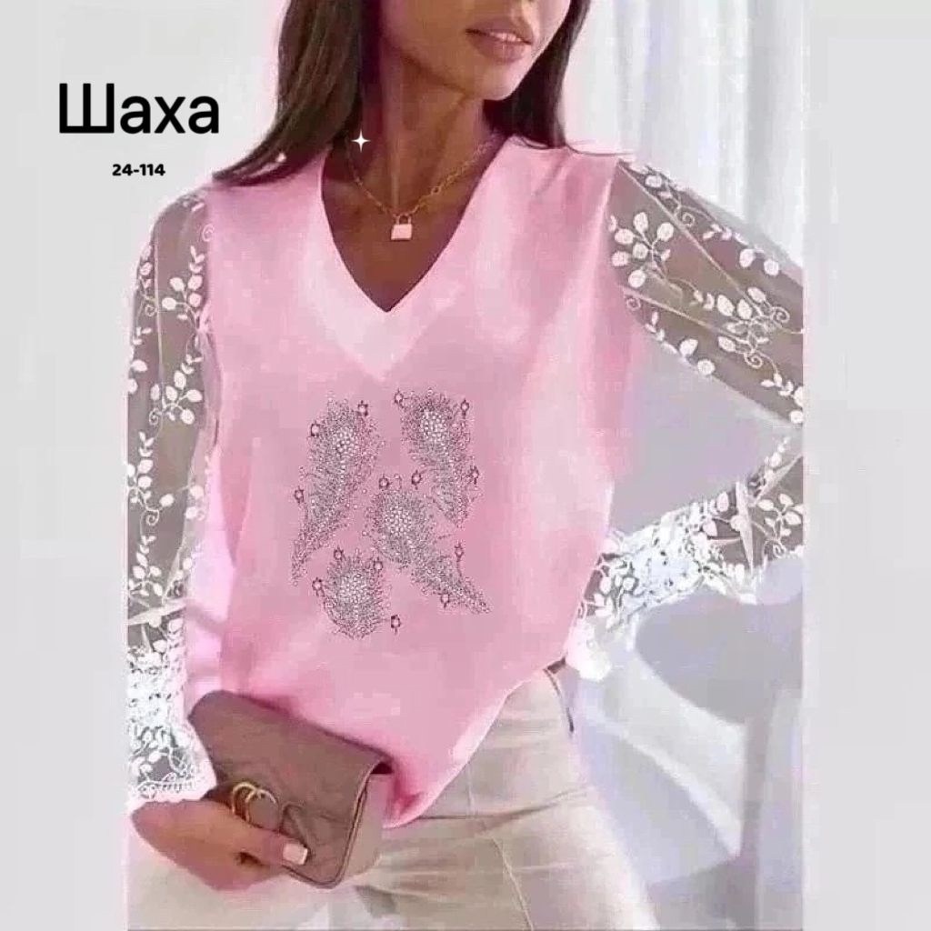 блузка с кружевами,женская элегантная блузка,женская шифоновая блузка,женская блуза,модная блузка