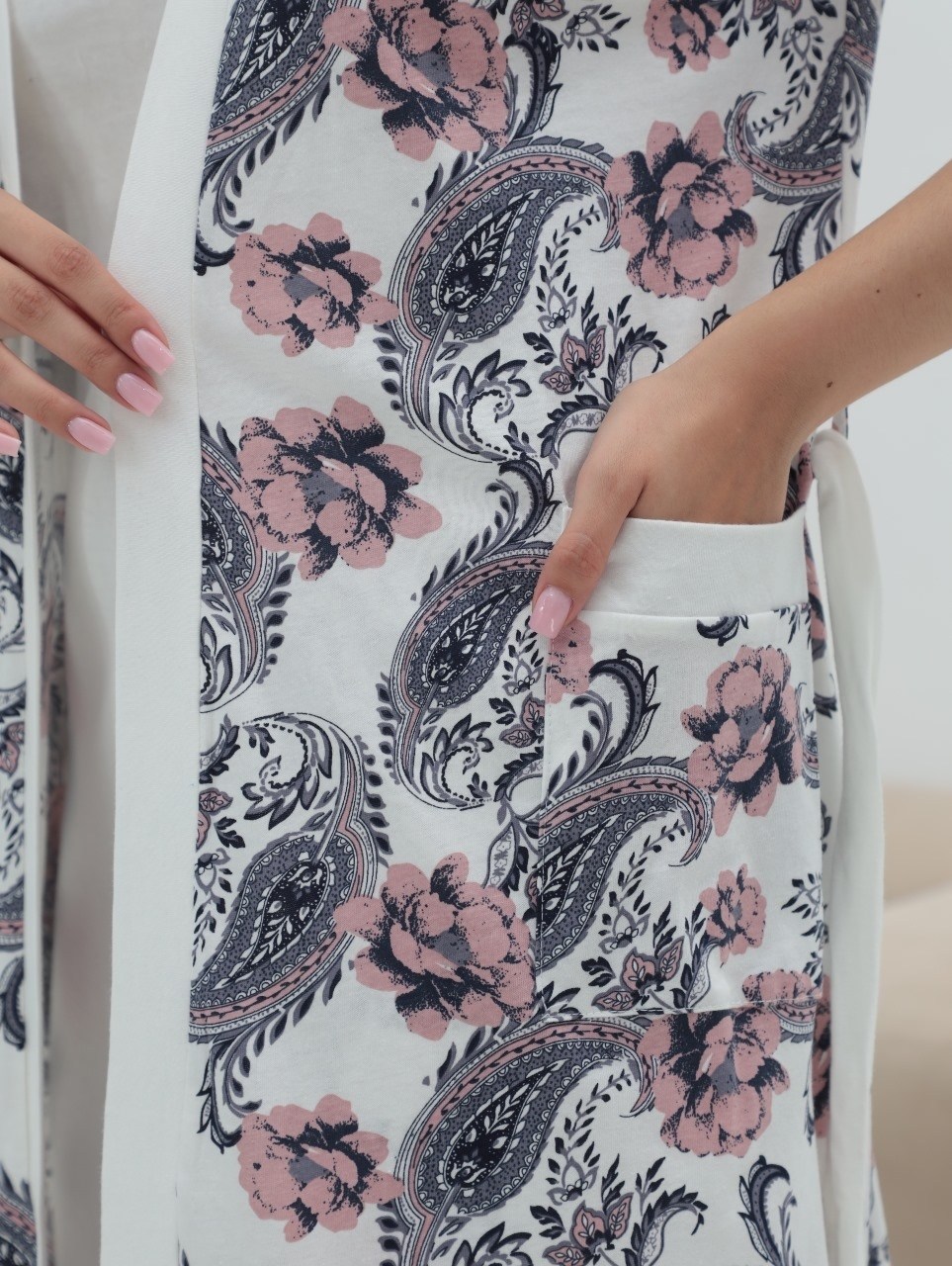 сорочка с халатом комплект,комплект ночная сорочка и халат,пеньюар комплект,халат с сорочкой комплект домашний,комплект с халатом