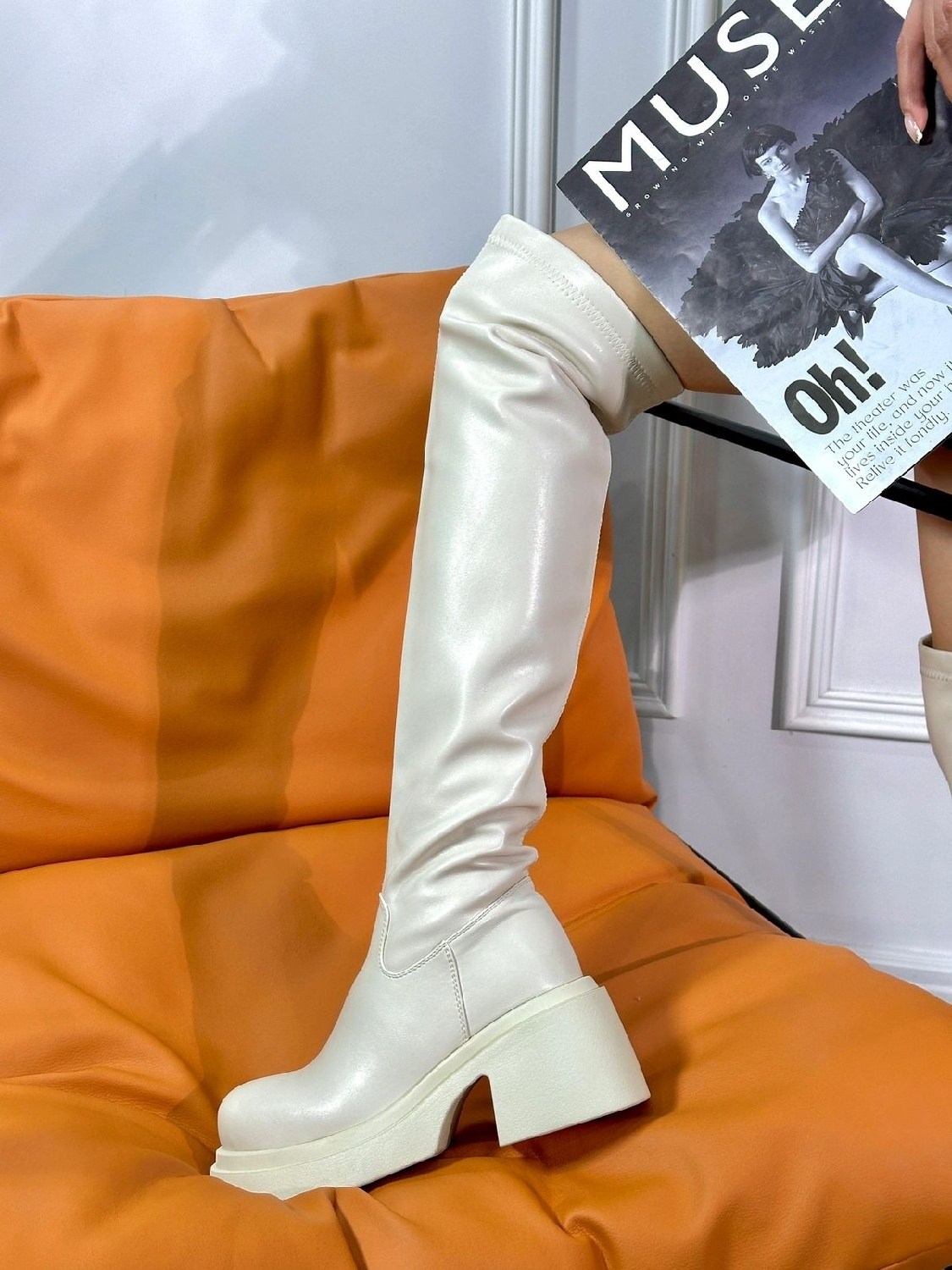 ботфорты бежевые,ботфорты женские,женские сапоги,сапоги ботфорты,демисезонные ботфорты