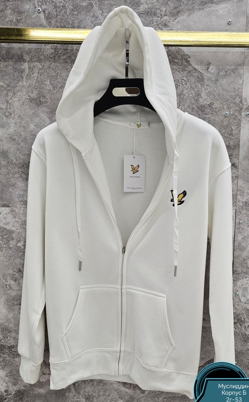 толстовка,зип худи lyle scott,кофта толстовка,толстовка с капюшоном,мужская толстовка