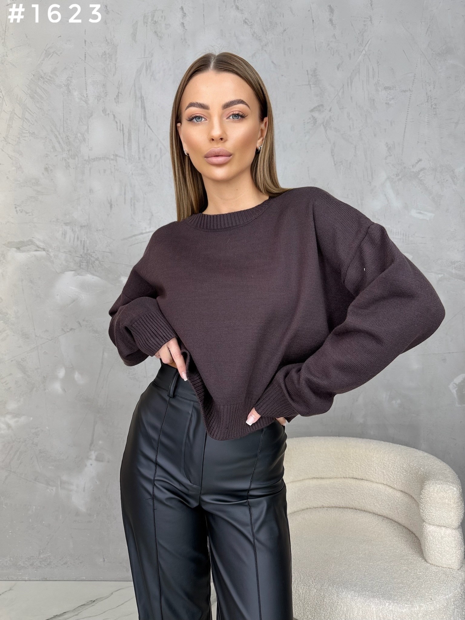 вязаный свитер оверсайз,свитер оверсайз вязаный укороченный,вязаная кофта,свитер,вязаные джемпера