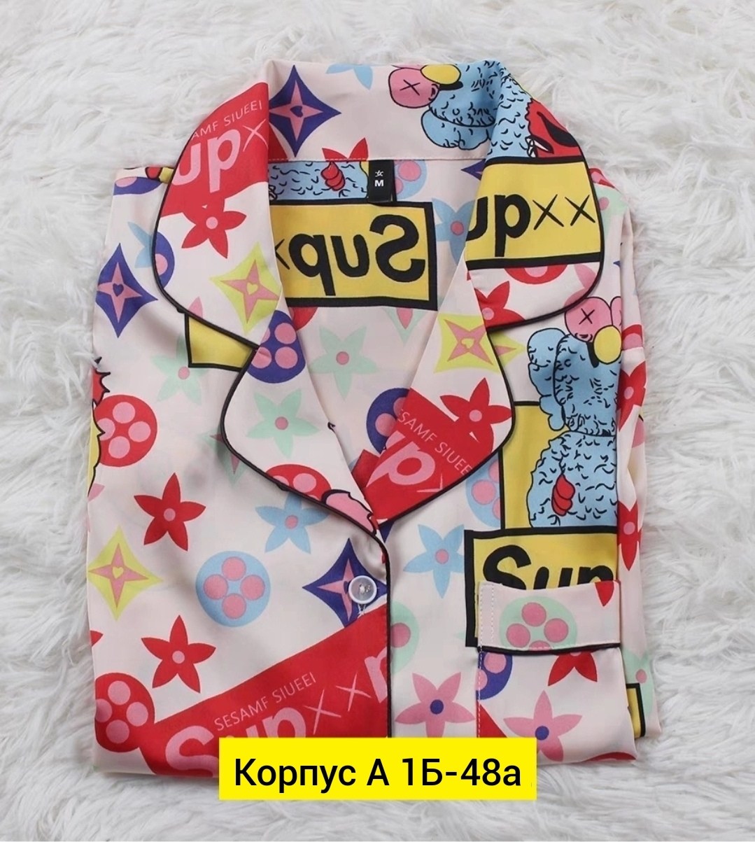 пижама шелк,пижама с принтом,халат пижама,одежда для дома,пижаме