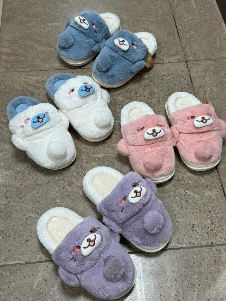 плюшевые тапочки,тапочки домашние,домашние плюшевые тапочки,тапочки милые,детские тапочки домашние
