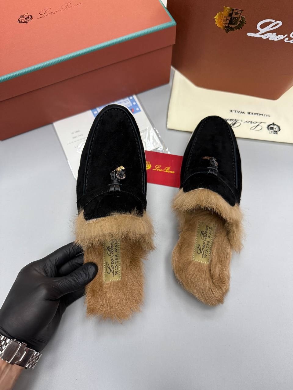 женские лоферы loro piana,лоферы loro piana,,замшевые лоферы loro piana,лоферы на меху