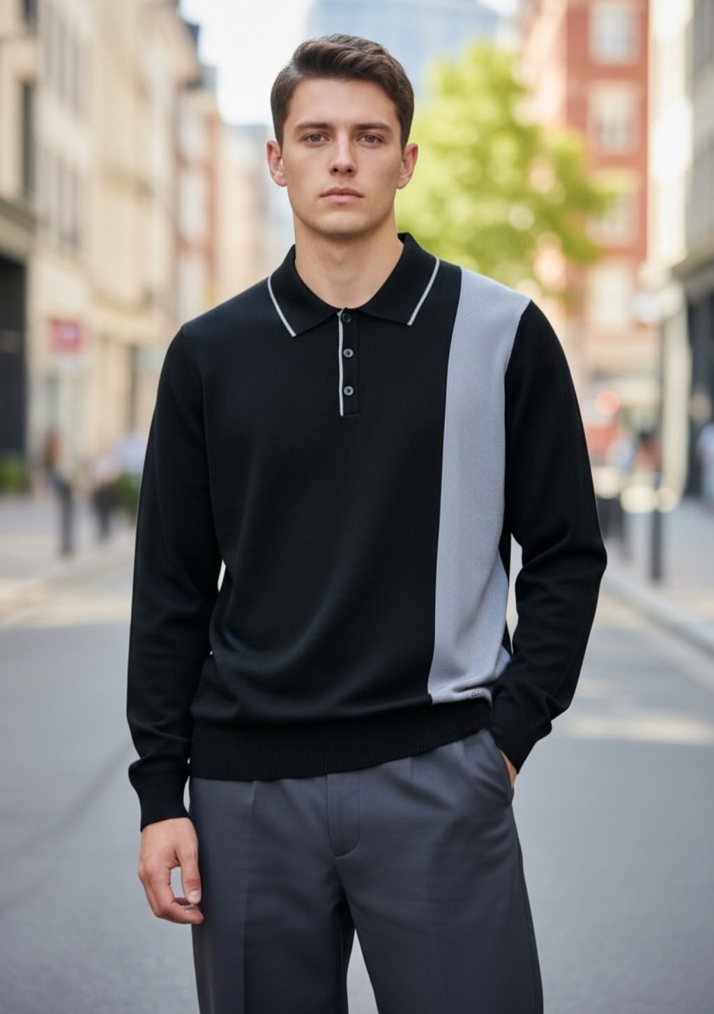 джемпер с воротником,мужская кофта,трикотажный пуловер,мужские свитера,джемпер