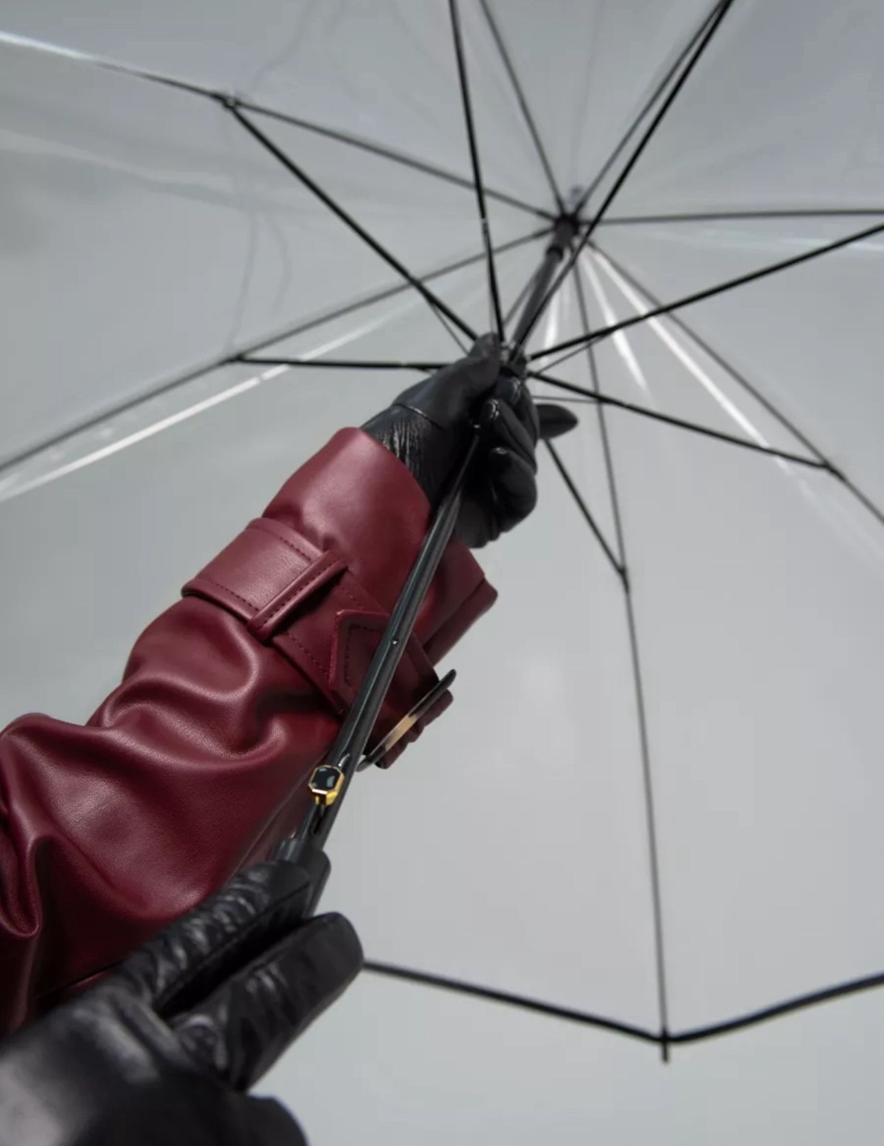 прозрачный зонт трость,зонт трость женский,прозрачный зонт,кожаные плащи,пальто кожаное