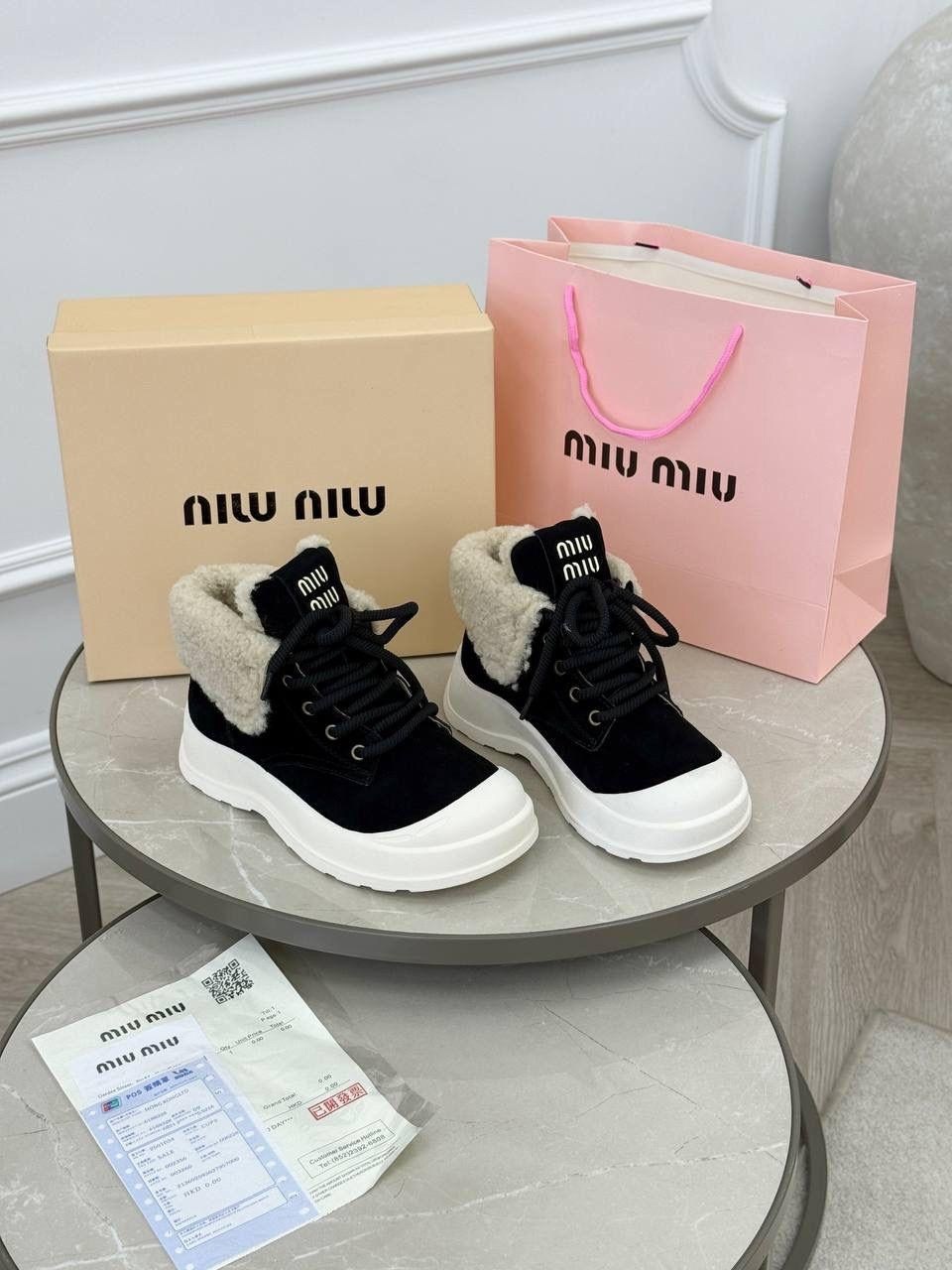 ,ботинки miu miu,ботинки зимние женские, женская,женские ботинки