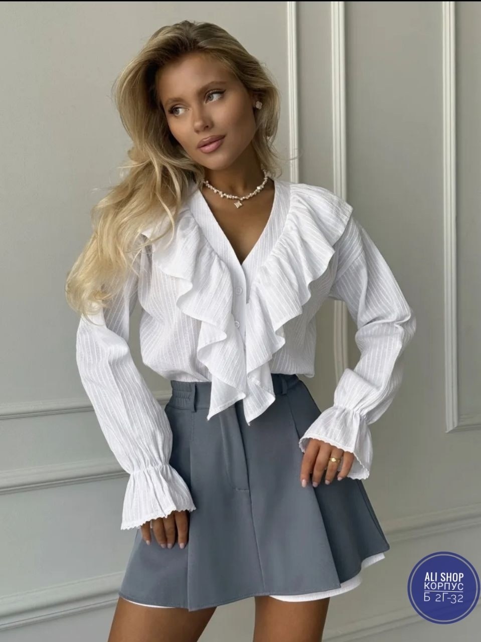 блузка с оборками,стильная блузка,блузка с рюшами,элегантная блузка,женская блузка с оборками