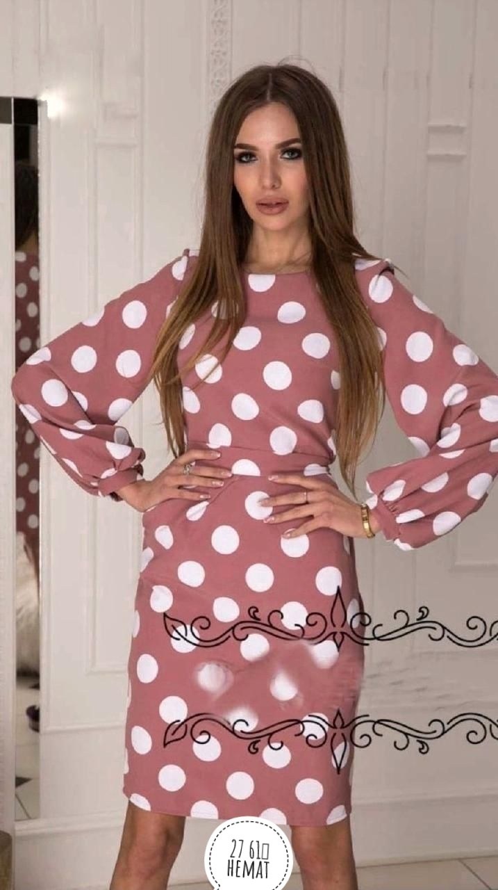 платья в горошек фасоны,платье женская,женское платье с длинными рукавами,платье,платье женское в горошек