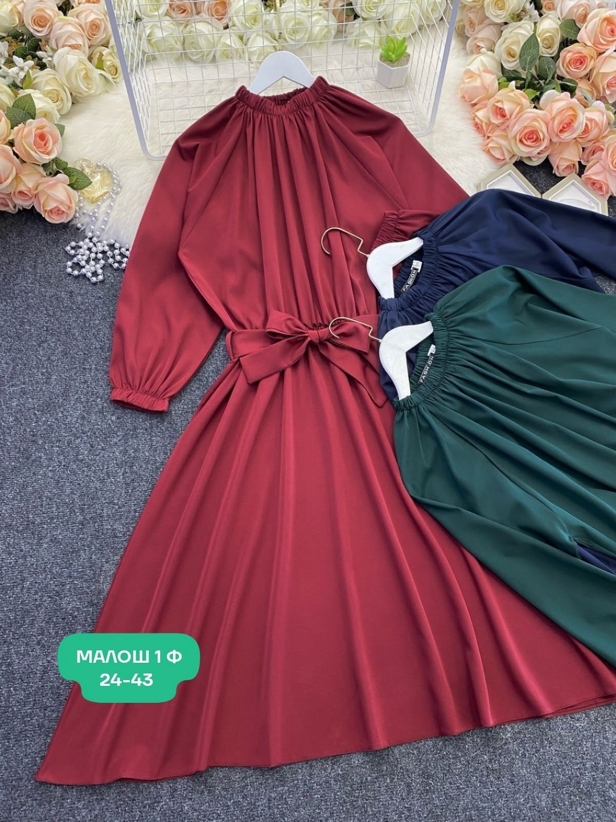 платье средней длины,платье миди с поясом,платье женская,модное платье,женское платье с длинными рукавами