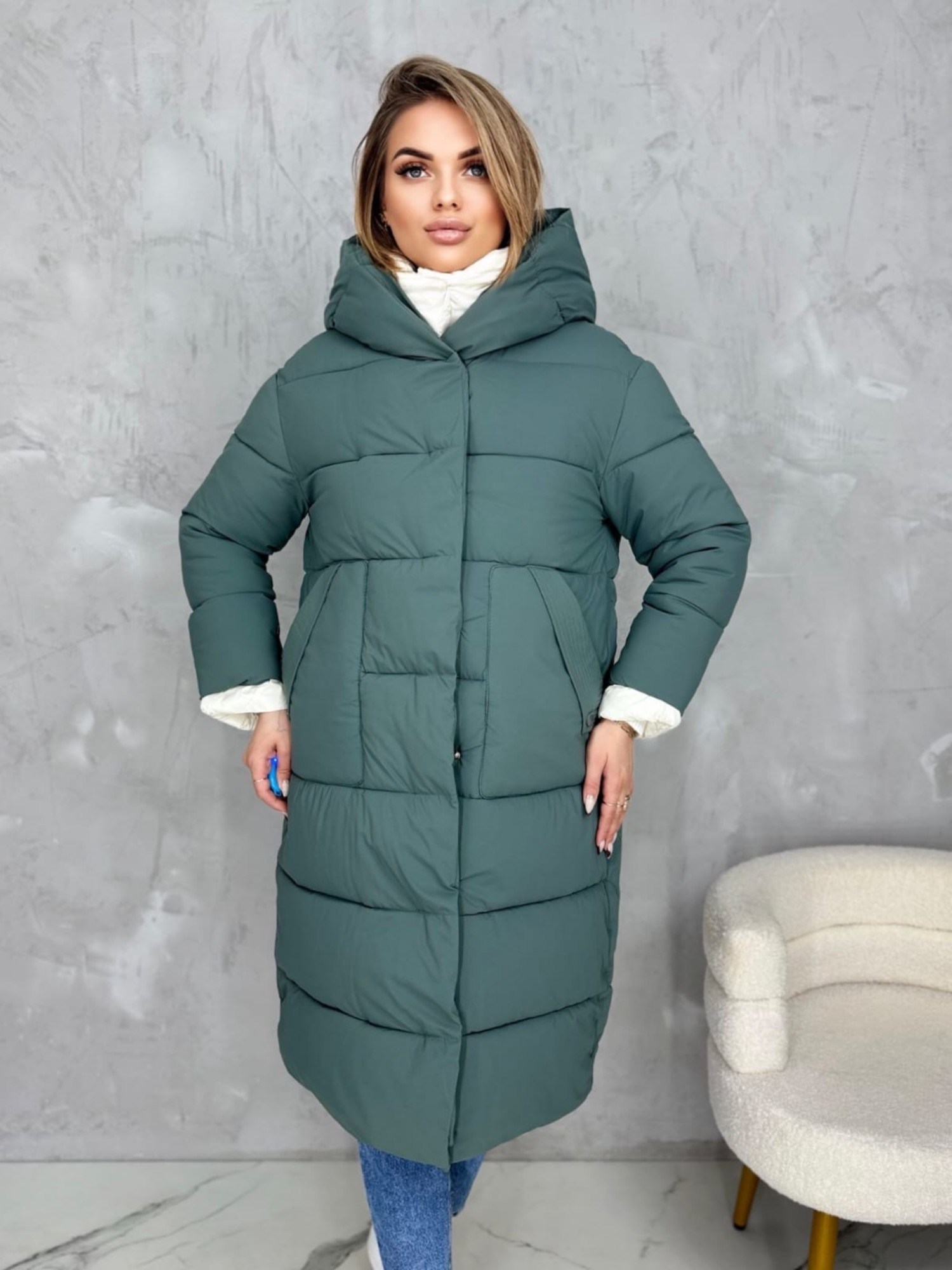 удлиненная куртка,женская зимняя куртка,куртка женская,бежевый пуховик,женский пуховик