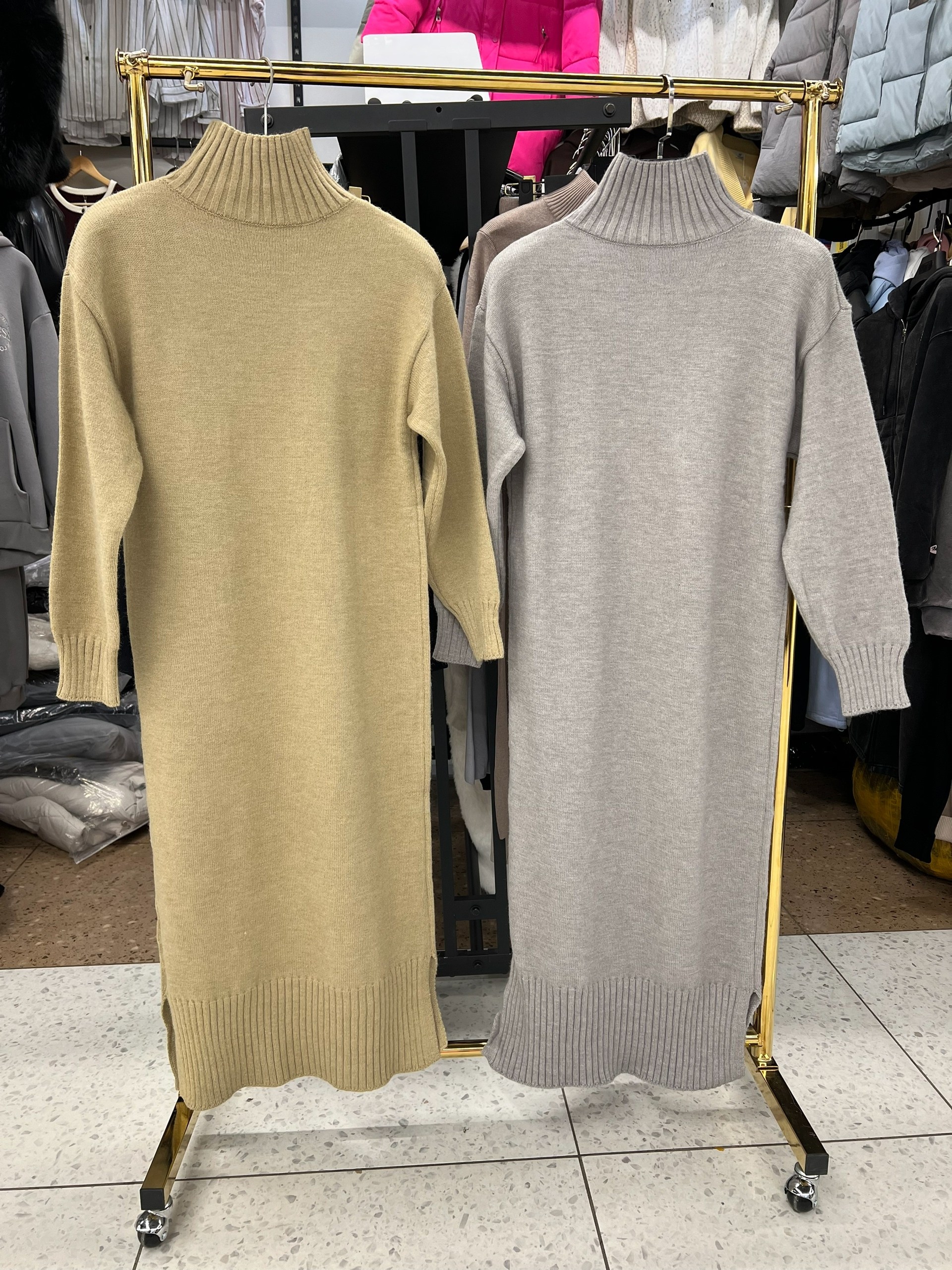 вязаное платье с высоким воротом,платье свитер,платье свитер трикотажное,кашемировое платье с длинными рукавами,вязаное платье свитер