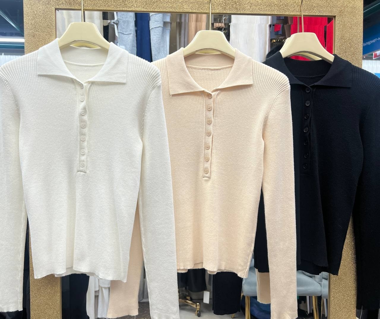 кофта женская,бежевый джемпер,женский джемпер,кофта с воротником,трикотажная кофта