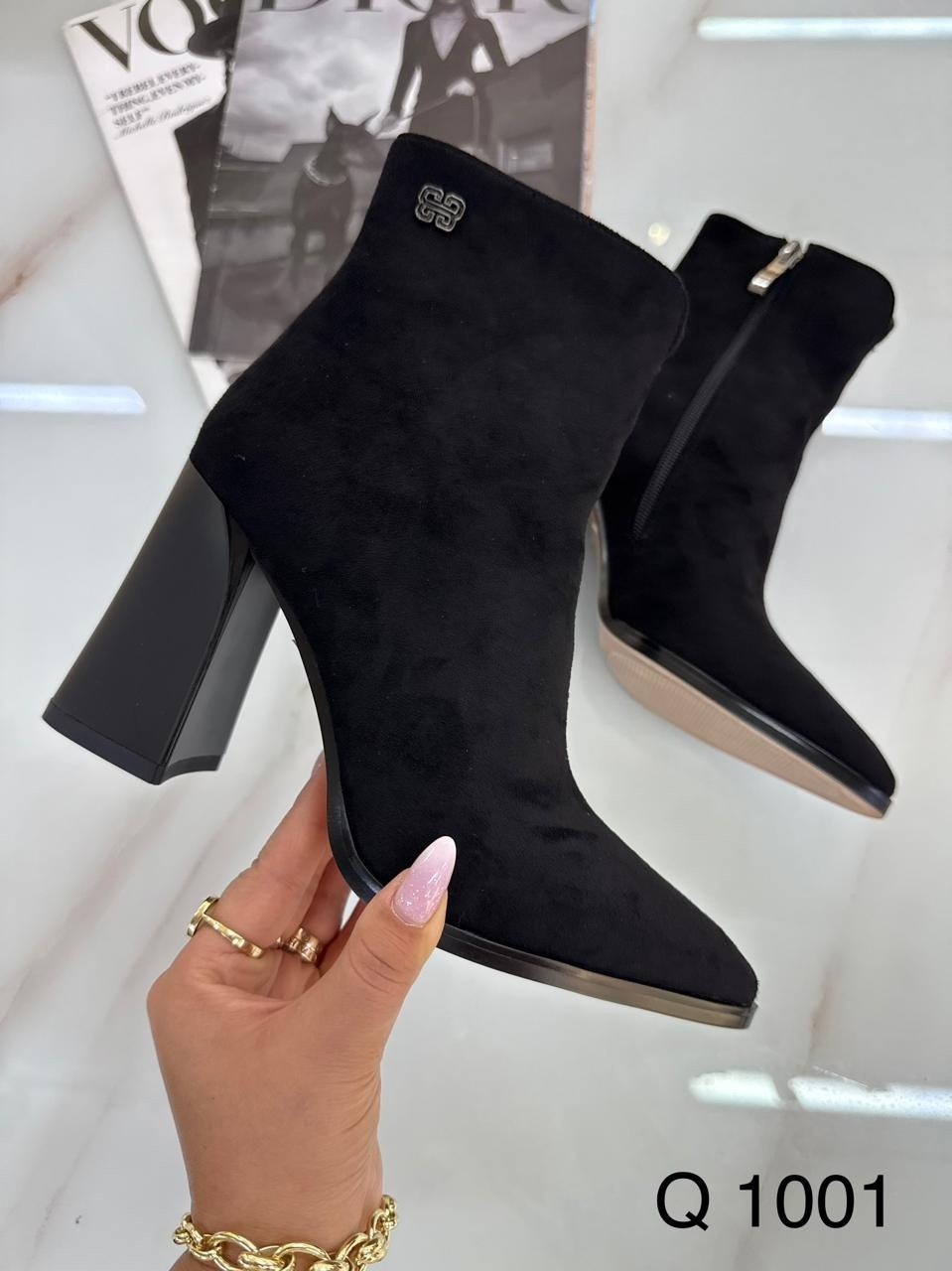 ,женские ботильоны,ботильоны на каблуке,полусапожки на каблуке, оптом