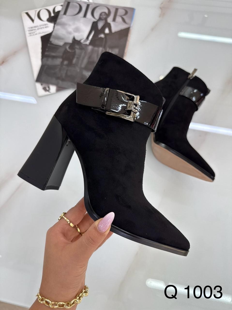 ,женские ботильоны,ботильоны на каблуке,полусапожки на каблуке, оптом