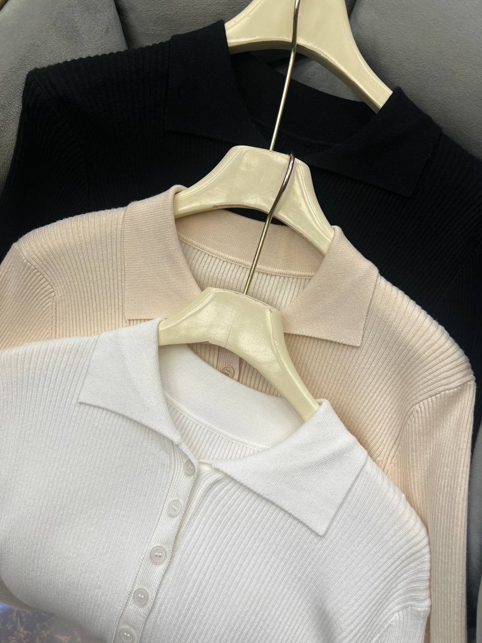 кофта женская,бежевый джемпер,женский джемпер,кофта с воротником,трикотажная кофта
