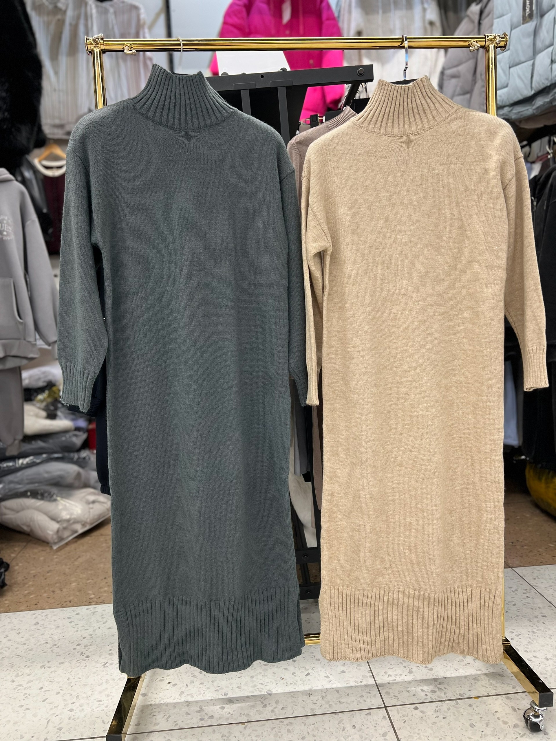 вязаное платье с высоким воротом,платье свитер,платье свитер трикотажное,кашемировое платье с длинными рукавами,вязаное платье свитер
