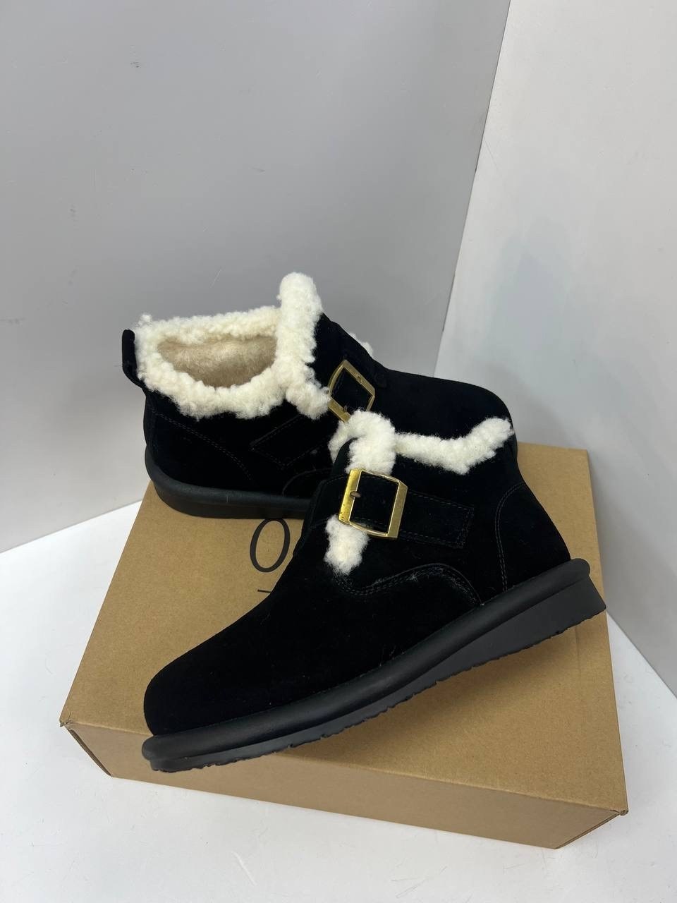 ,угги женские, женская зимняя,зимняя ,замшевые ботинки