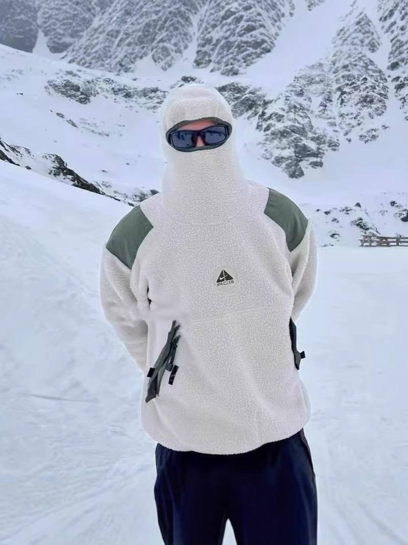 nike acg ninja fleece,худи балаклава,мода мужская,кофта с балаклавой
