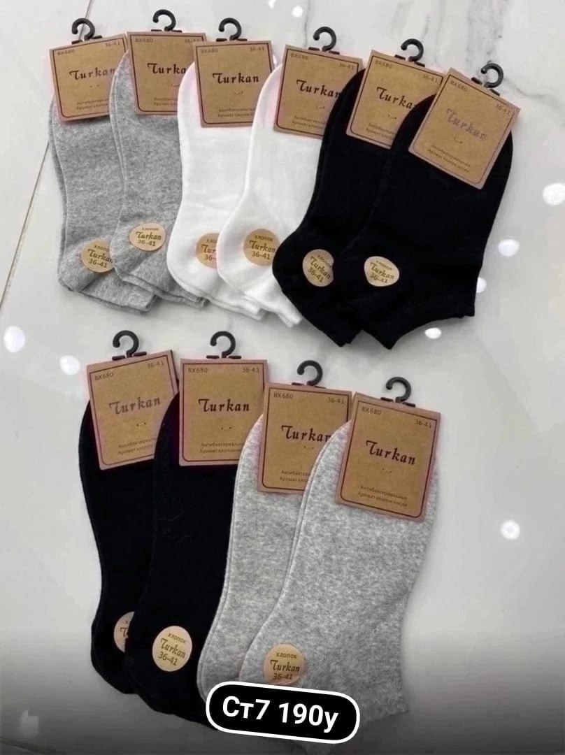 популярные женские носки,носки turkan женские 10 пар,женские и мужские носки,носки женские 10 пар,короткие женские носки