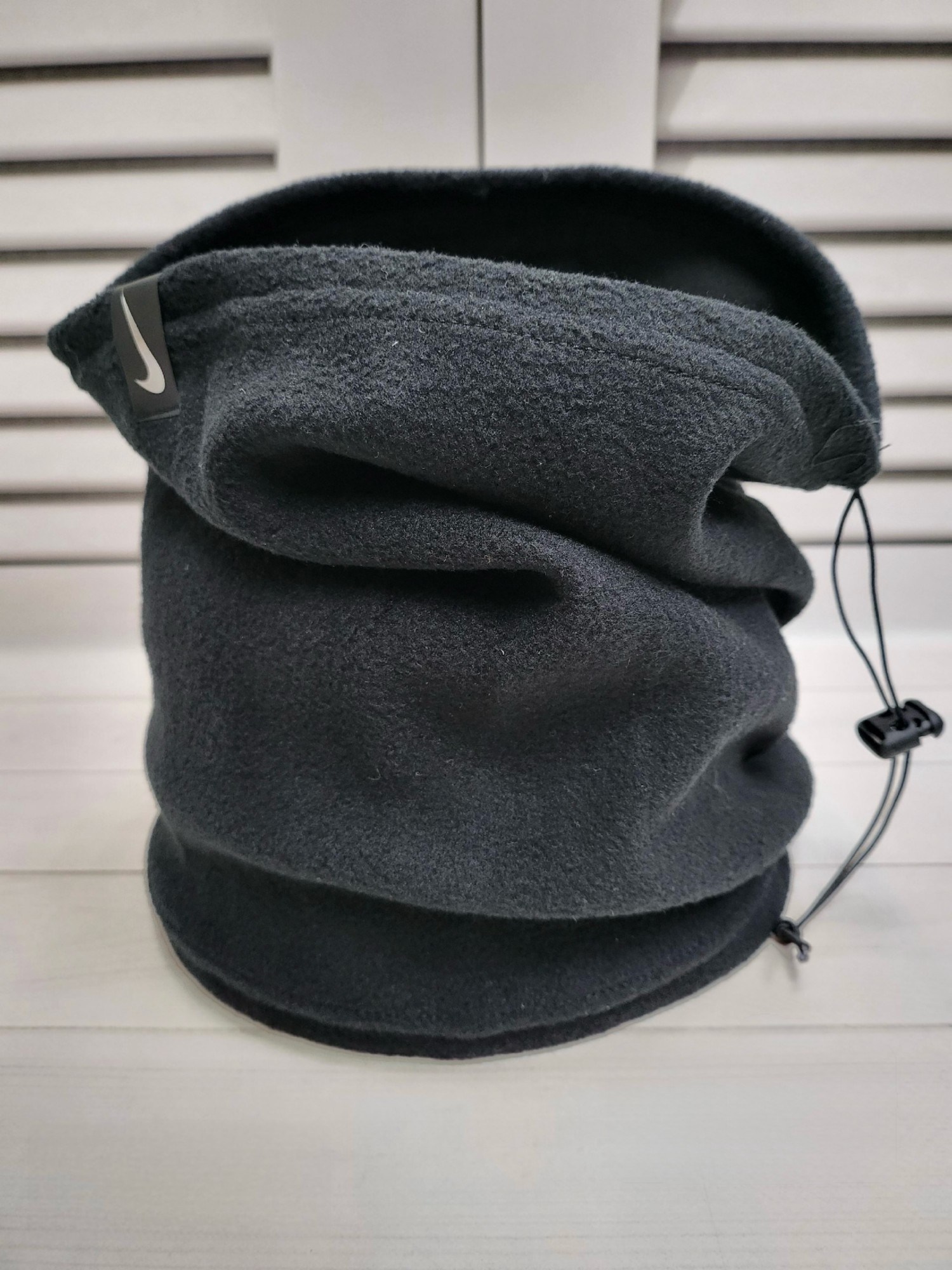 флисовый снуд nike,снуд найк оригинал,снуд из флиса,шарф найк черный,снуд найк