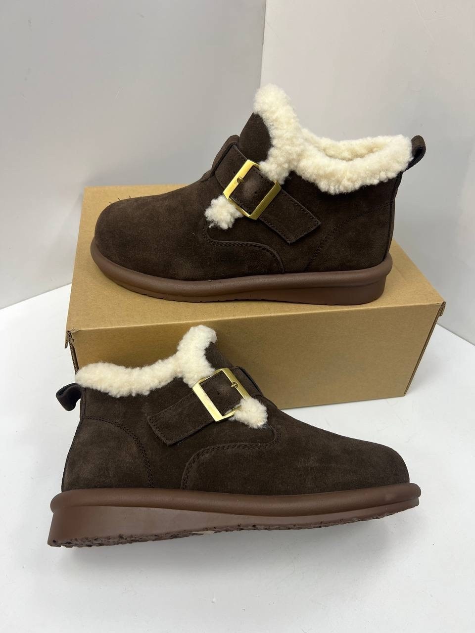 ,угги женские, женская зимняя,зимняя ,замшевые ботинки