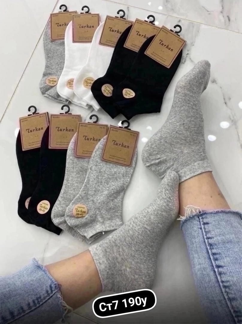 популярные женские носки,носки turkan женские 10 пар,женские и мужские носки,носки женские 10 пар,короткие женские носки