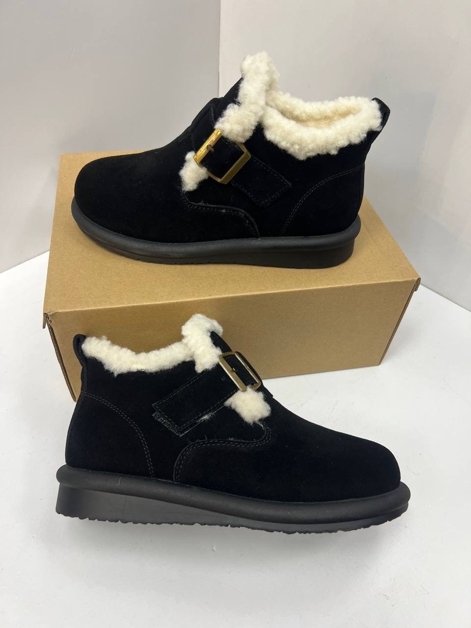 ,угги женские, женская зимняя,зимняя ,замшевые ботинки