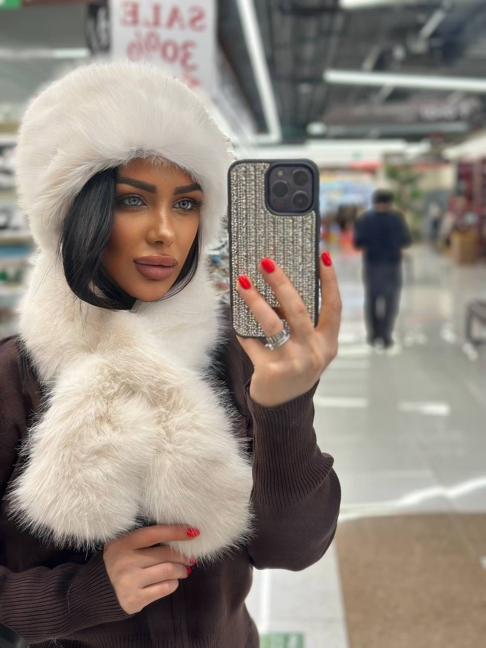 меховая шапка,зимние шапки,шапка норковая,шуба стиль,женские шапки