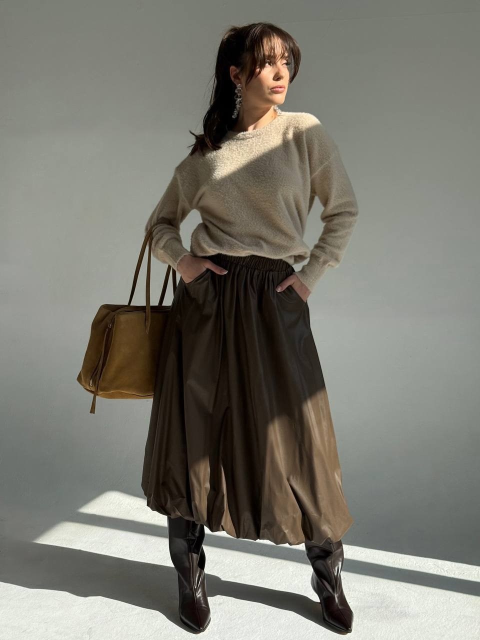 мягкий свитер,женский джемпер,свитер бежевый,женский свитер,кашемировый свитер