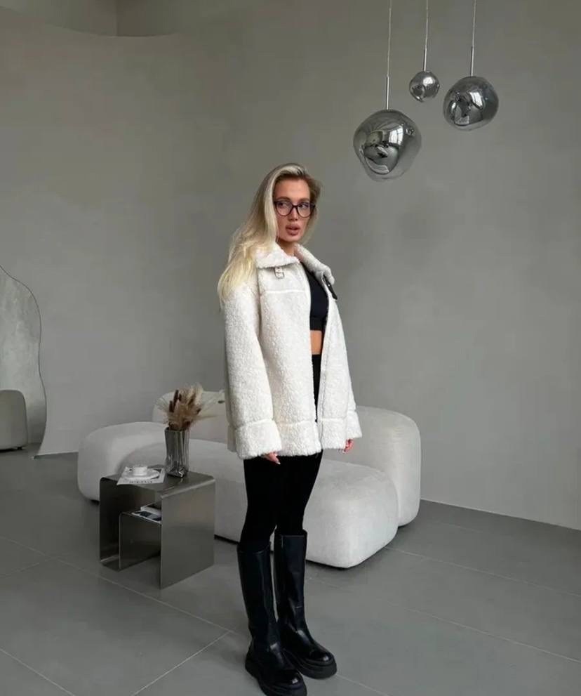 шуба женская искусственная,куртка из барашка модная,куртка барашек,шуба искусственная,куртка женская модная