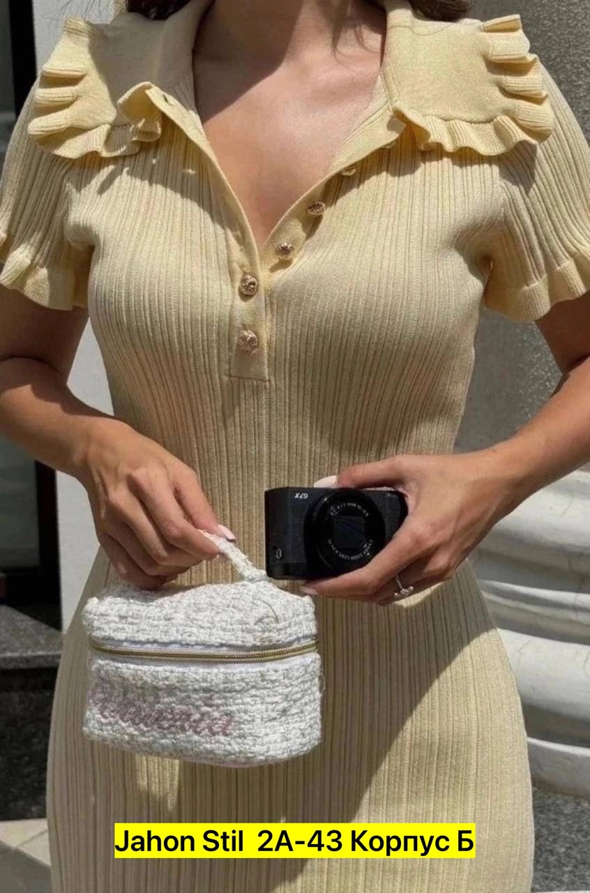 трикотажное платье с воротником,женское платье с воротником,стильное платье,платье с воротником поло,платье с воротником