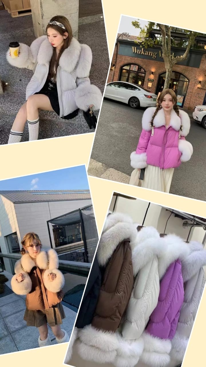 женские пуховики,зимние куртки,короткий пуховик,меховая куртка,женский пуховик с меховым воротником