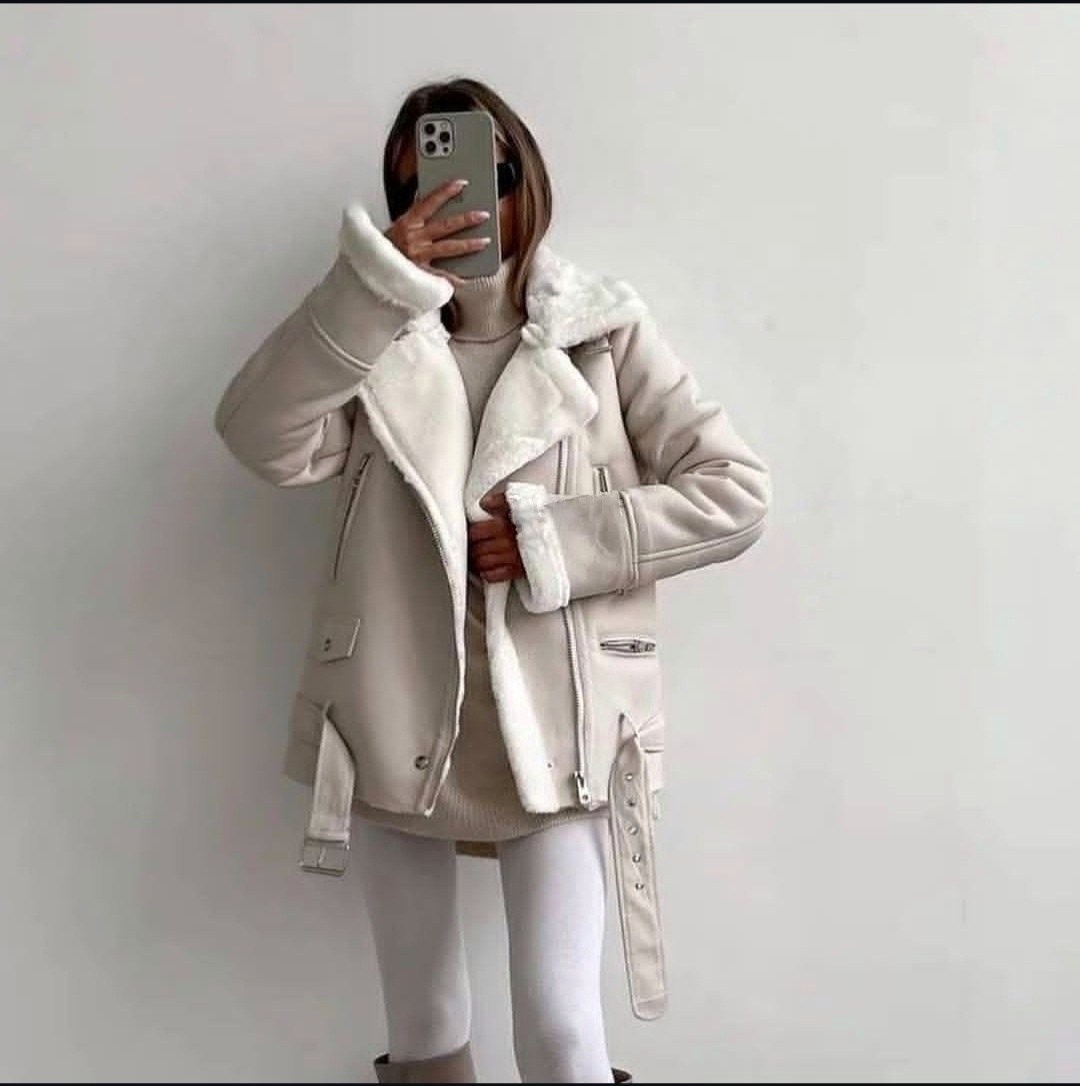 дубленка женская,стильная дубленка,зимний стиль одежды,дубленка зимняя,белая дубленка