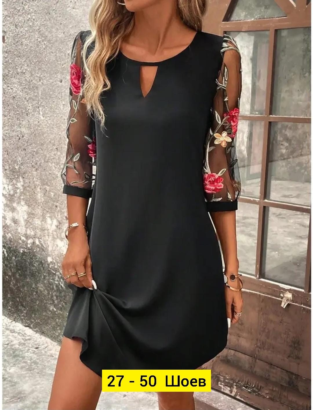 платье женская,платье модное,платье с круглым вырезом,свободное платье,платье