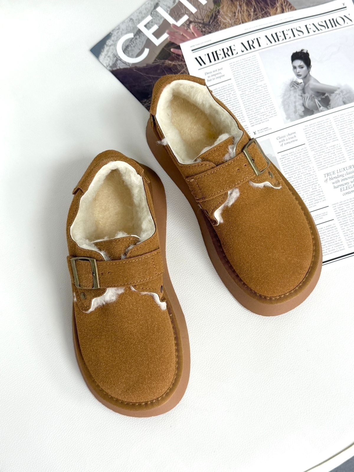 ,теплая ,женская зимняя , женская, на плоской подошве