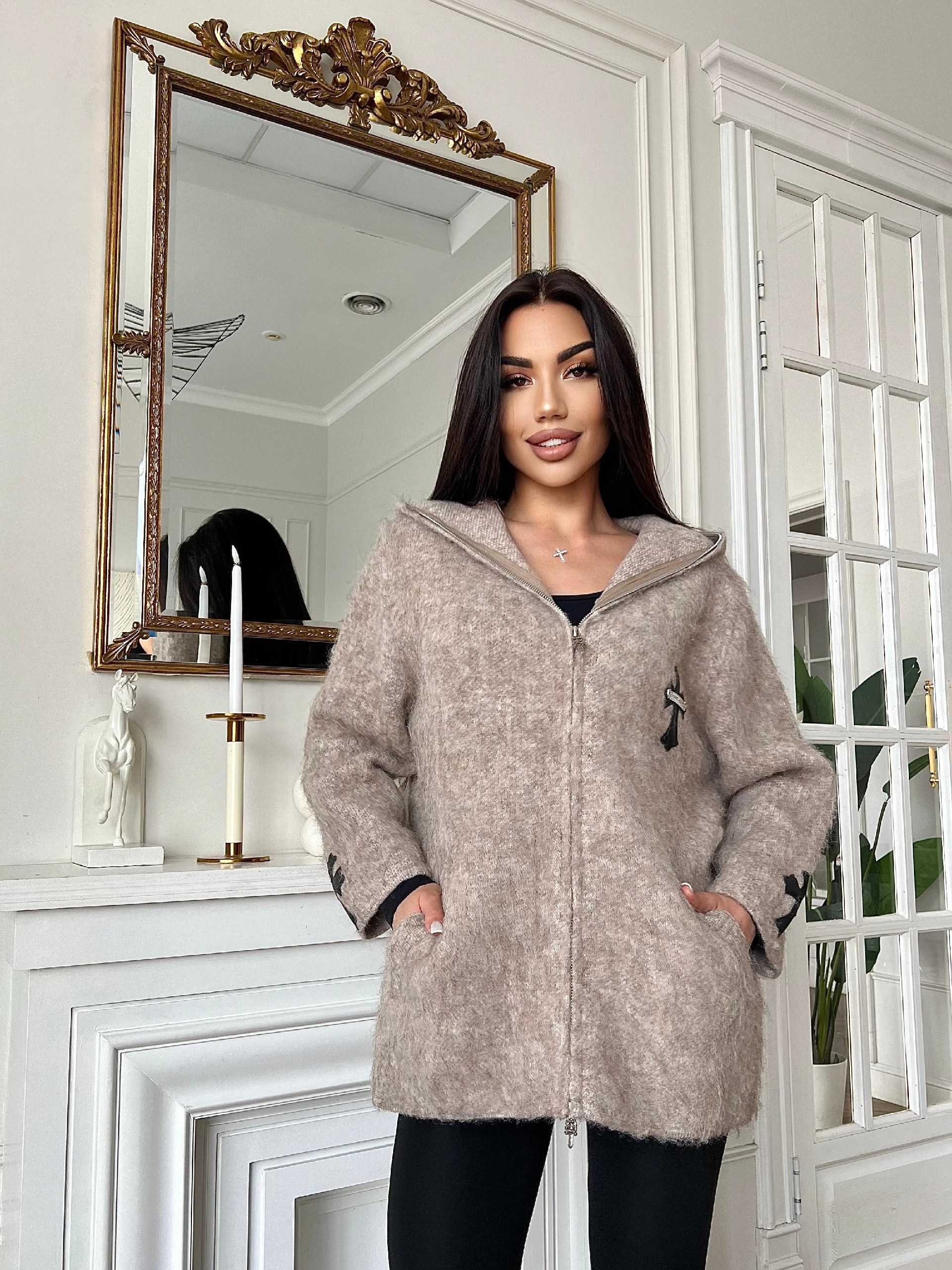 кардиган,кофта женская,кардиган женский,кардиган альпака,теплая кофта