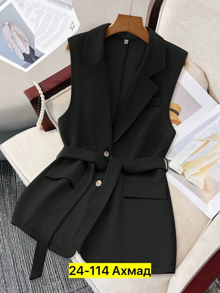 жилет женский,жилетка женская,жилет черный женский,жилет деловой женский,удлиненный жилет
