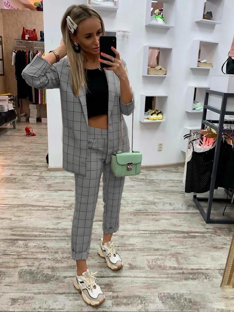костюмы двойки,костюмы женские,костюм двойка женская,костюм в клетку женский,костюм в клетку